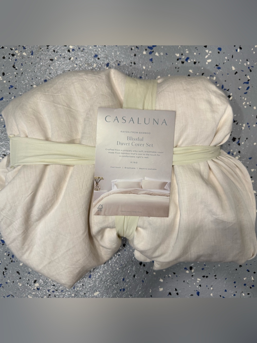New Casaluna blissful duvet cover set king size